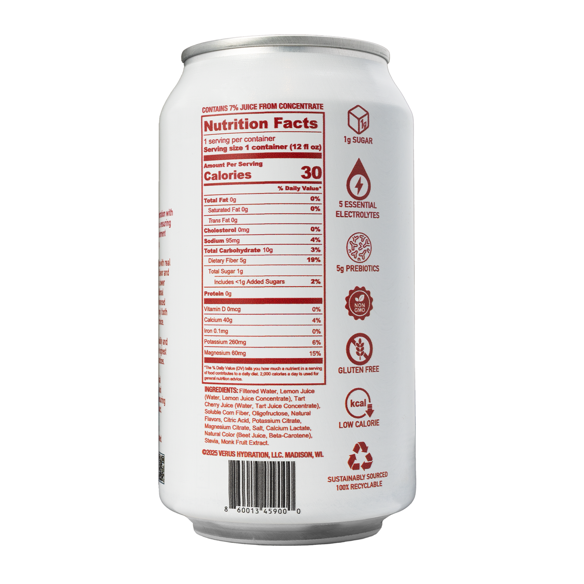 Sparkling Tart Cherry Citrus (12 Cans)